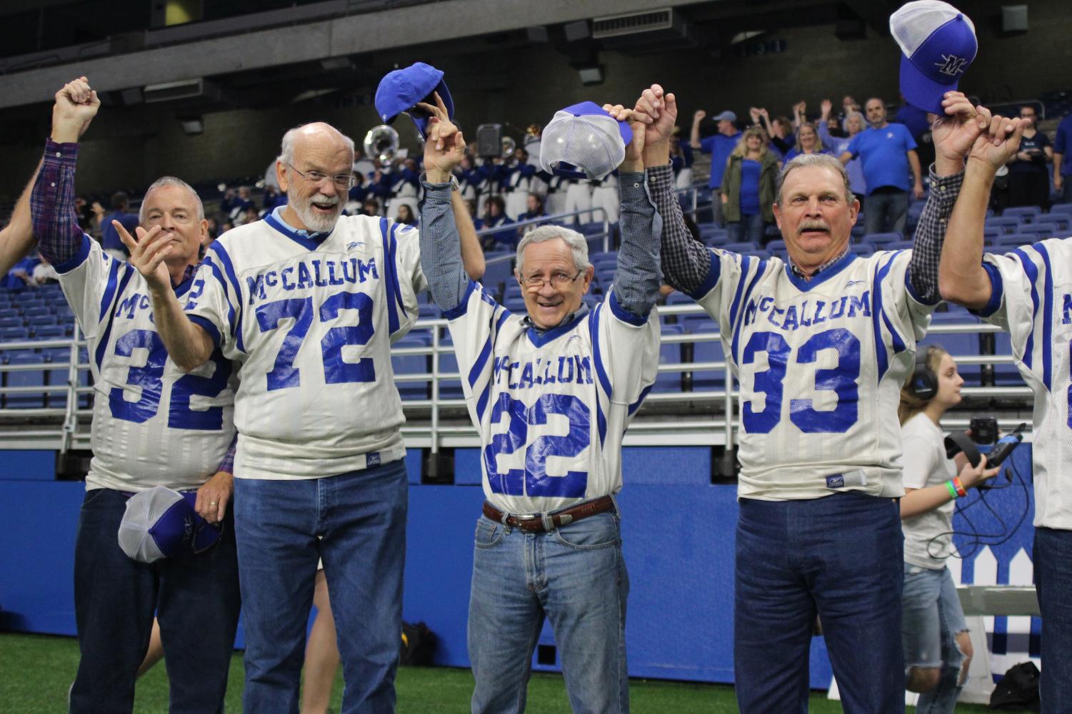 Julie Robertson's online story about these 1966 Knights captured two first-place awards in the 2018 SIPA Best Writing Contest. Madison Olsen, the photographer who took this picture, won two first-place writing awards as well.