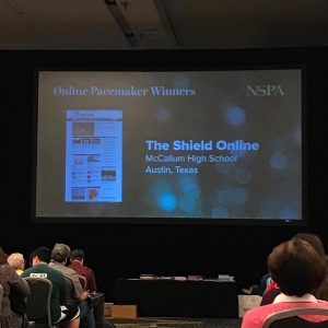 Shield captures first ever Online Pacemaker Award