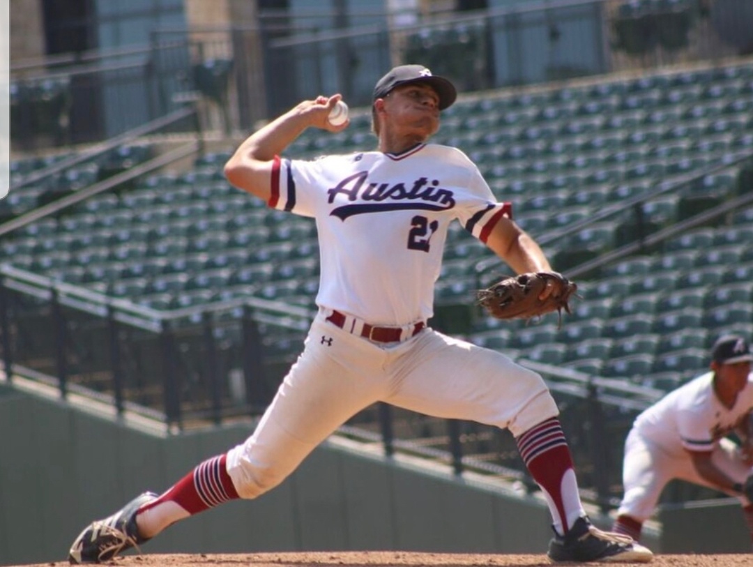 2018 grad Eric Worden pitched a shutout to lead RBI Austin to its first ever regional title and RBI World Series appearance. Photo courtesy of Worden.