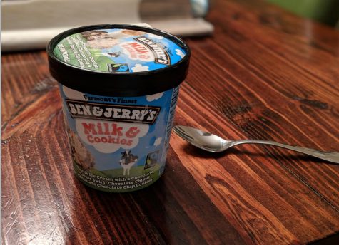 Food Review- Ben and Jerrys Milk and Cookies Ice Cream
