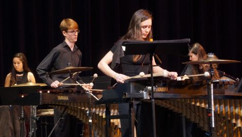  Chloe Andrews was named an outstanding performer for her miramba rendition of “Restless” by Rich O’Meara. Music has always been a part of my life and I doubt ill ever part with it, Andrews said. Im still uncertain about what Ill study, but whether or not I choose to major in music, itll always be a part of my lifestyle. 