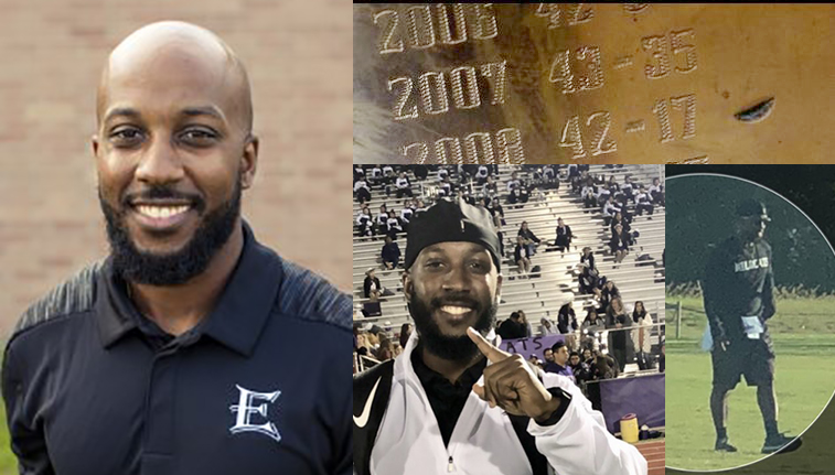 After coaching for two years at Elgin, Coach Jarred Houston has returned to his alma mater to coach the sports he played well as a Knight back in the day.