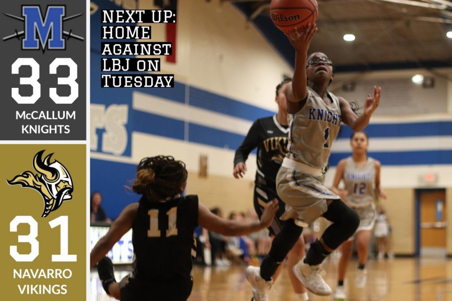 Alicia Scott and the Knights soared to new heights because they stuck together, played with enthusiasm and made a high percentage of their free throws. Photo by Risa Darlingon-Horta.