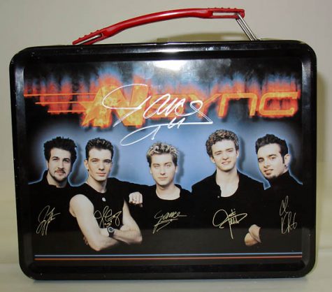 Lance Bass signed Nsync Lunch Box. Image accessed on SpinCycleNYC Flickr account. Image is reposed here with permission under creative commons license.