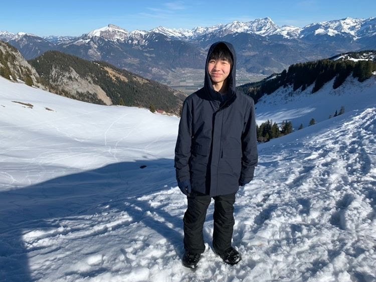 MAN OF THE MOUNTAINS: While staying in Lille, France, junior Kenta Asazu visited the famous French Alps. Asazu found the differences between Texas and France interesting, both culturally and physically. It was great learning how the French/Europeans live and learning what they think of Americans, Asazu said.