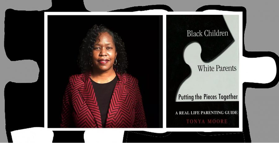 When Moore starting writing Black Children, White Parents: Putting the Pieces Together, she was seeking to adopt children and also working at the Nebraska Childrens Home. She wrote the guide for white parents adopting black children because she wanted to help people like the prospective parents she met in her adoption support group. Images courtesy of Moore. Reposted here with permission.