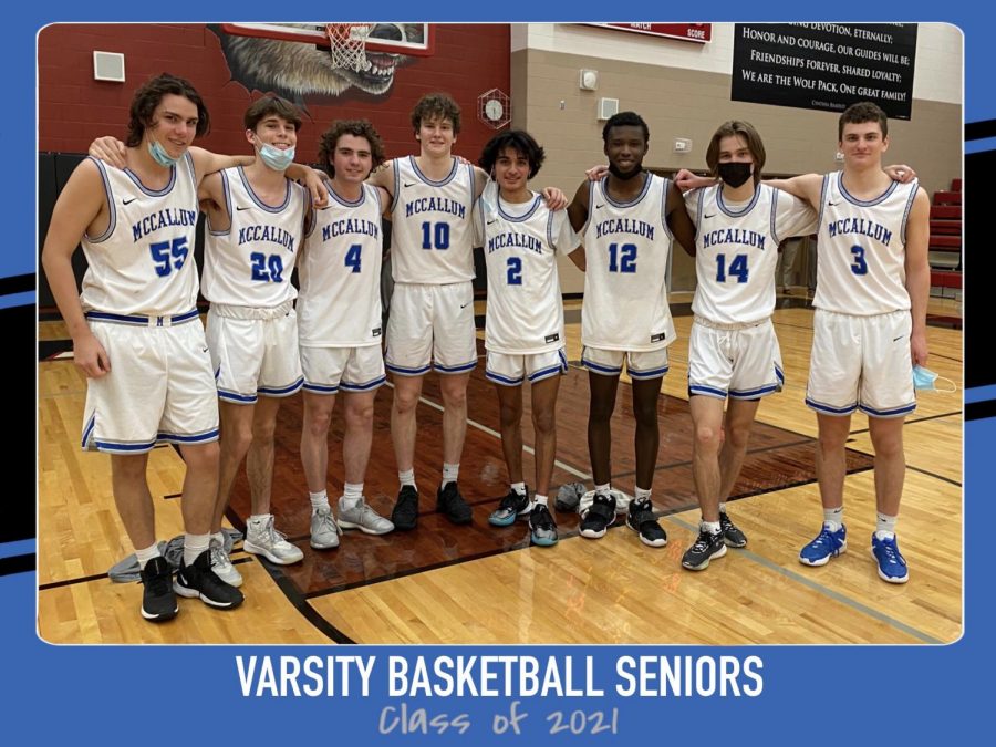 The Mac Class of 21 achieved a lot in its four years on the floor. As freshmen, the Class of 2021 tied for the district title under Coach Carlin Shaw. The varsity team made the playoffs when these players were sophomore and won the Marble Falls and Hays tournaments when they were juniors. In their senior year, this year, the Knights were Bi-District Champions and won the programs first playoff game in 15 years, which was also win No. 100 for head coach Daniel Fuentes.