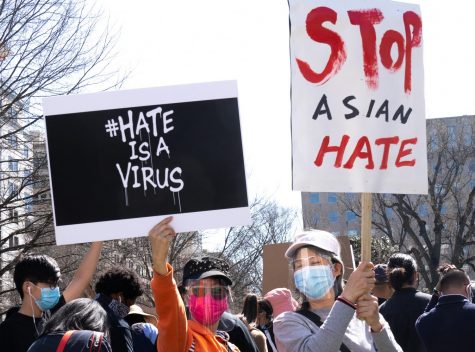 Protesters Rally to Stop Asian Hate at McPherson Square in D.C. on March 3. Like in Austin, the D.C. rally joined a national movement of  rallies against anti-Asian hate crimes. 