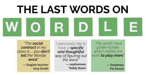 While freshman Fin Kirsch has enjoyed the New York Times version of Wordle more because he finds the words more challenging, English teacher Amy Smith said she misses the storyline of the game being something its creator made for his partner.