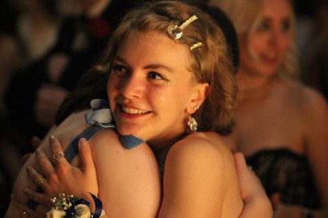 FIRST TIME FOR EVERYTHING: This year was Jessie Lucas’ first time attending prom, since she didn’t get the chance last year. “I tried to have little to no expectations,” they said. “All I hoped for was fun and dancing with my friends, which prom definitely lived up to!” Caption by Francie Wilhelm.