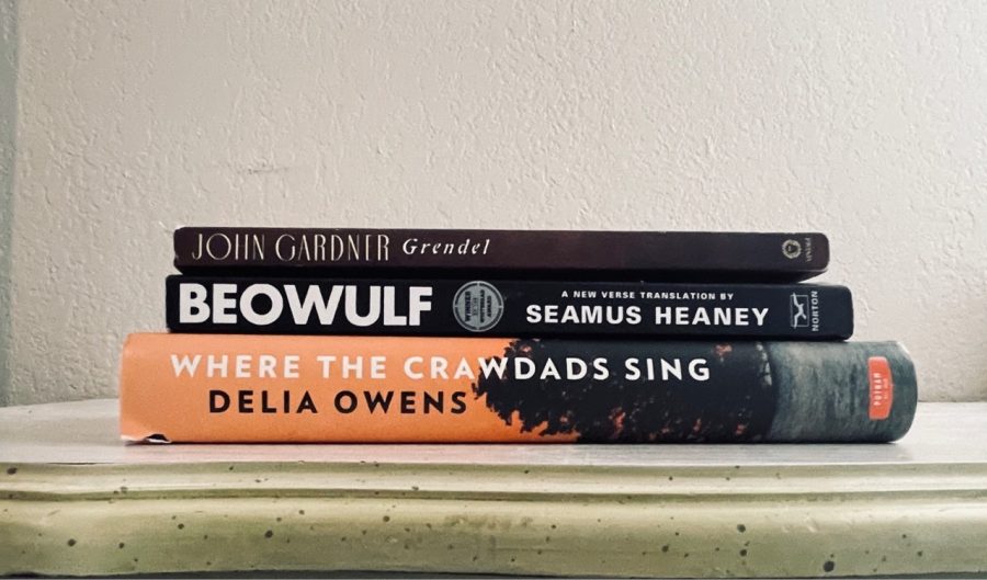 Some of the McCallum summer reading assignments for this school year. Seniors were instructed to read 'Grendel' and 'Beowulf.' Freshmen were given a list of books to choose from, one of which was 'Where the Crawdads Sing.'