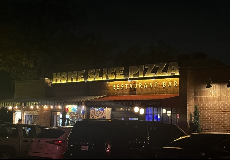 Home Slice Pizza is a restaurant in Austin, Texas that has been in business since 2005. It has job opportunities for students, such as being a host or a floater.  