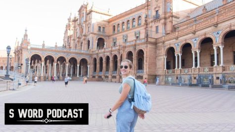 McClellan explores the Plaza de España in Seville, Spain during her first week of classes. 