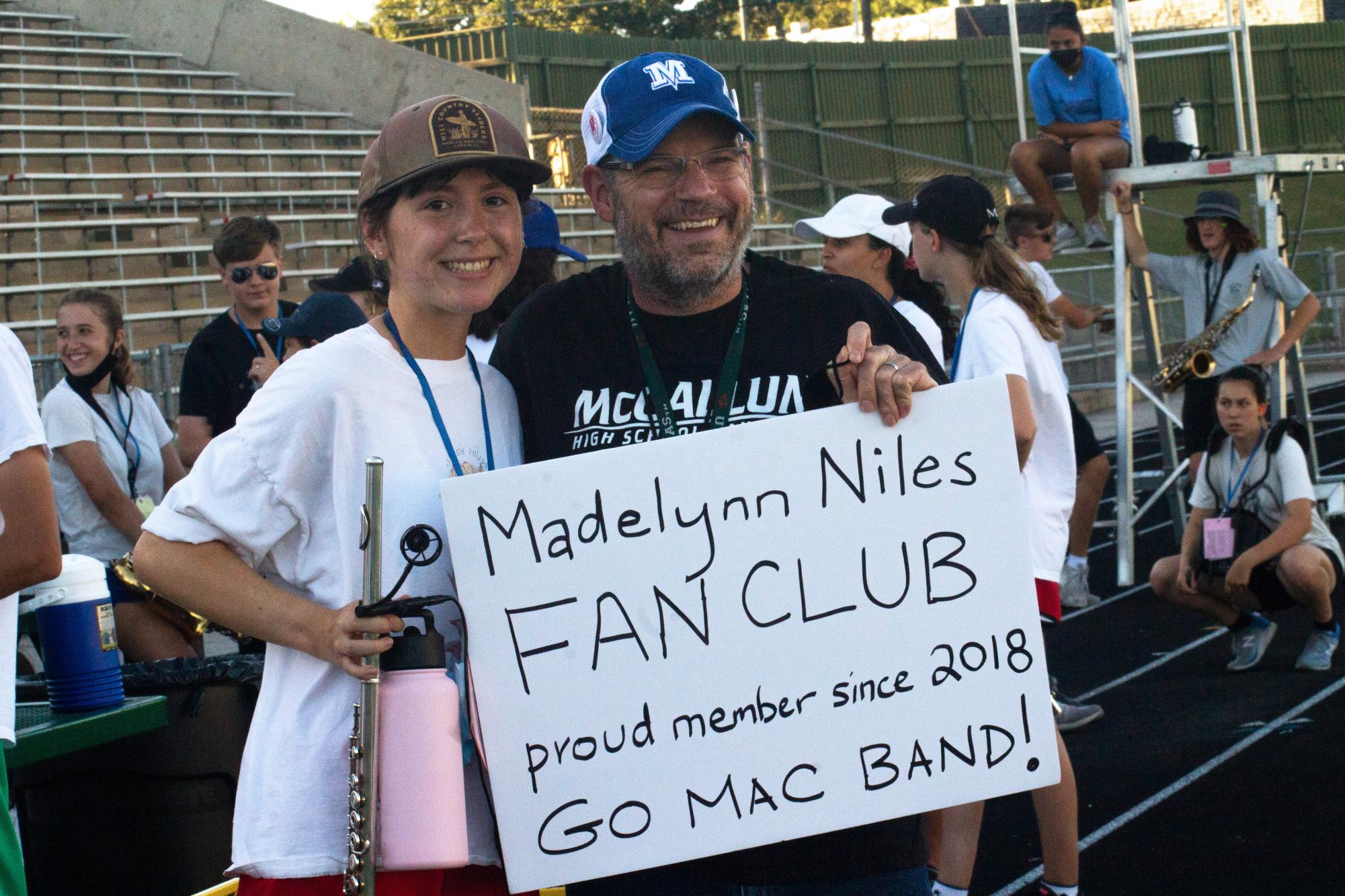 Winter: charter member of the Madelynn Niles Fan Club