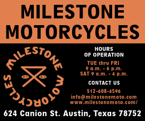 Milestone Motorcycles sidebar ad