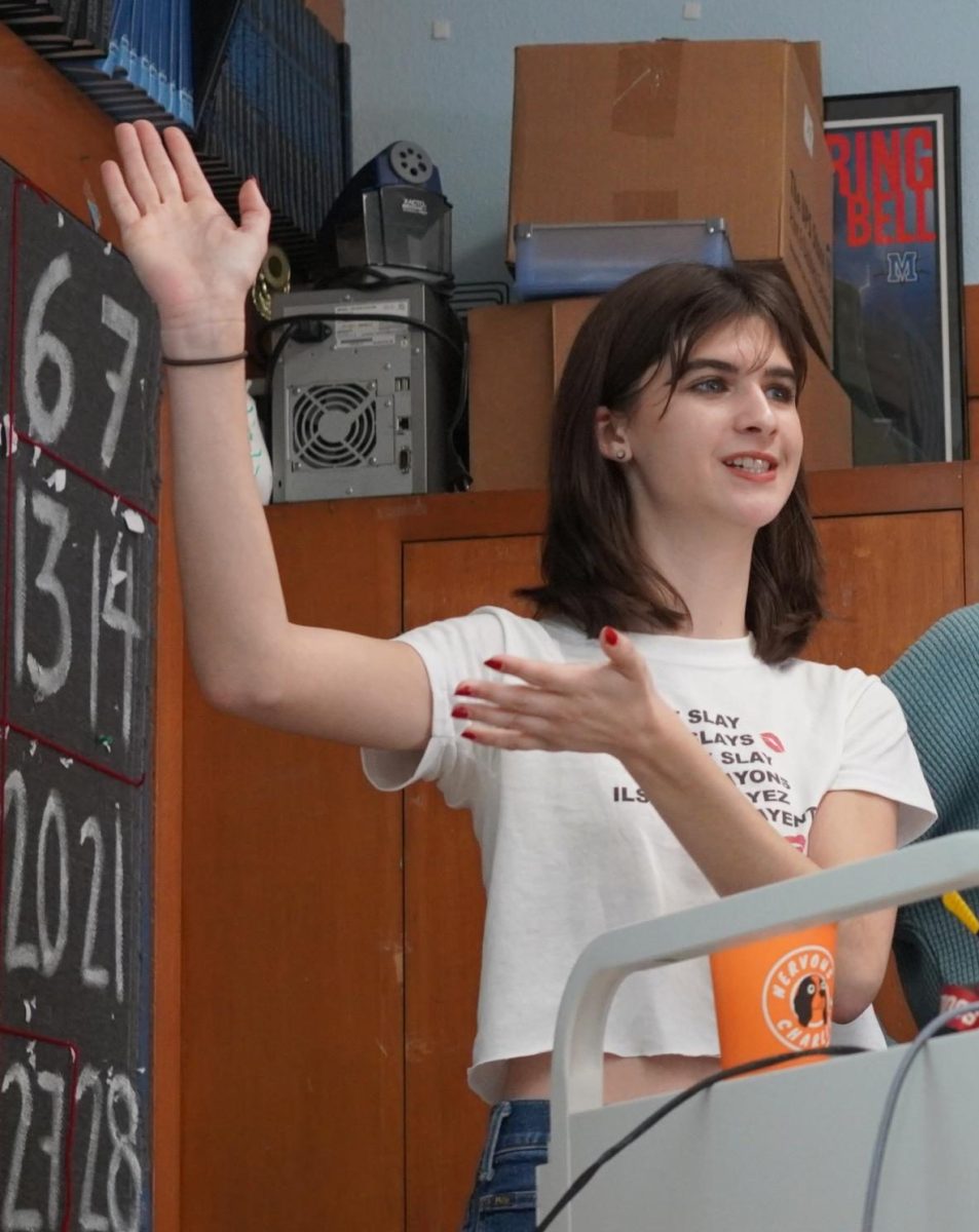 In addition to her distinguished career as a journalist in Room 134, Lanie Sepehri also launched the McCallum History Center in the same room along with fellow Shield journalists Naomi Di-Capua and Caroline Owen, who were also juniors at the time. 