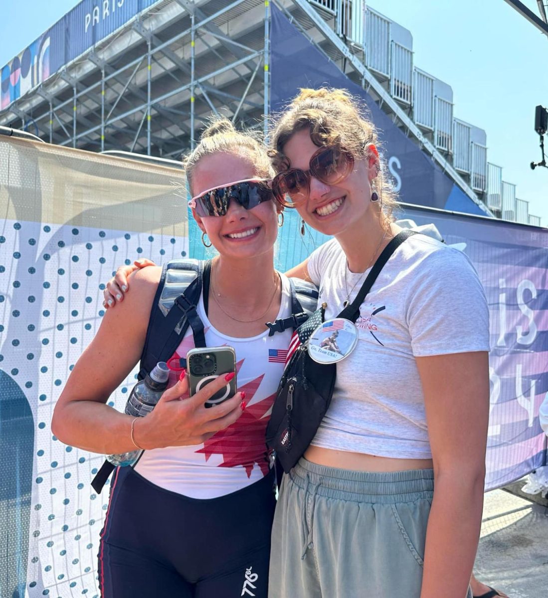 Now that her rowing event competition is over, Kate is free to relax and enjoy the rest of her time in Paris. She plans on attending the closing ceremonies and traveling with her younger sister Sophie (Class of 2020). 