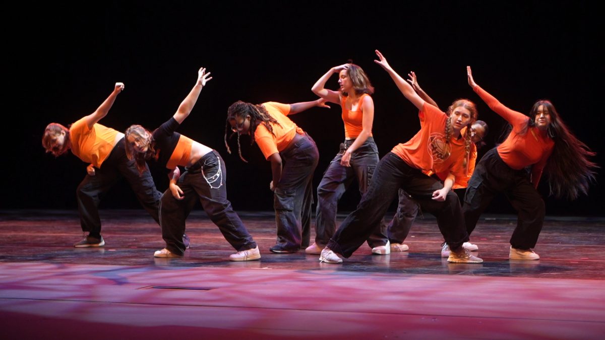 BLU3 performs a cover to the song "Blessed Cursed" by Enhyphen at the AISD Day of Dance on October 5th, 2024.