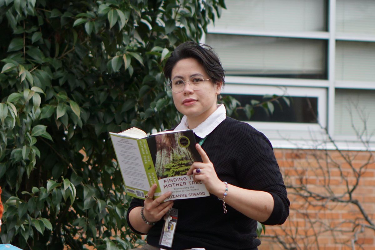 Library clerk Lauren Alindogen had hoped to one day train her replacement to do her job, but now she's looking at her job duties fall on head librarian Mathew Zuniga. She worries about how that will affect the library as well as Mac students and teachers.