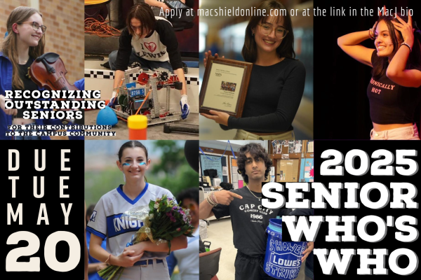 Seniors: Please apply for 2025 Who’s Who