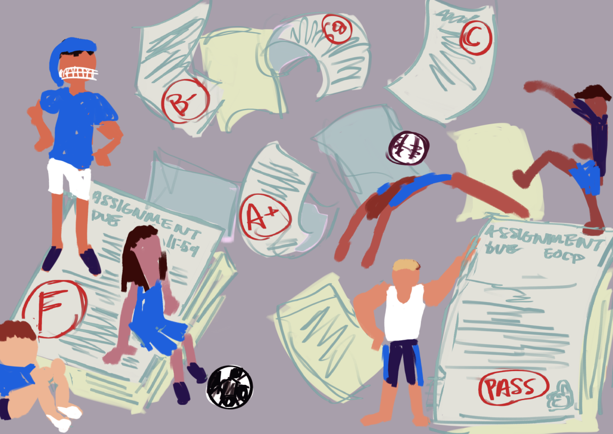 Some students and teachers support the new no pass/no play rule while others think it is unfair and inflexible. Regardless of campus opinion, Texas schools are stuck with the law for at least a year and half.