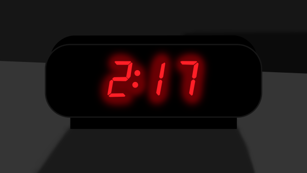 This clock shows the time as 2:17 which is the precise time that the children ran away.