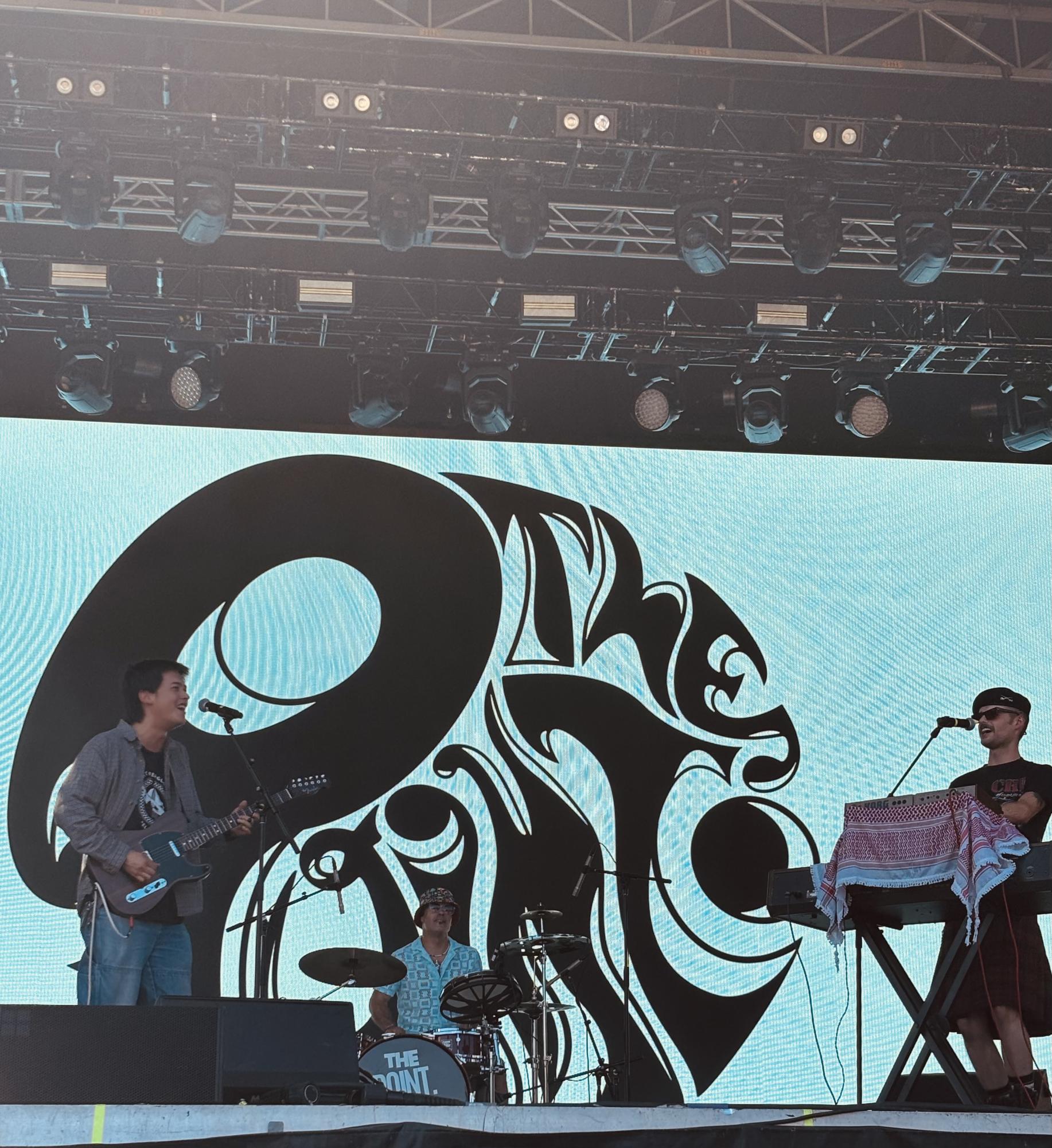 The Point opened the BeatBox stage at  Austin City Limits 2025 at 1:45 p.m. 

