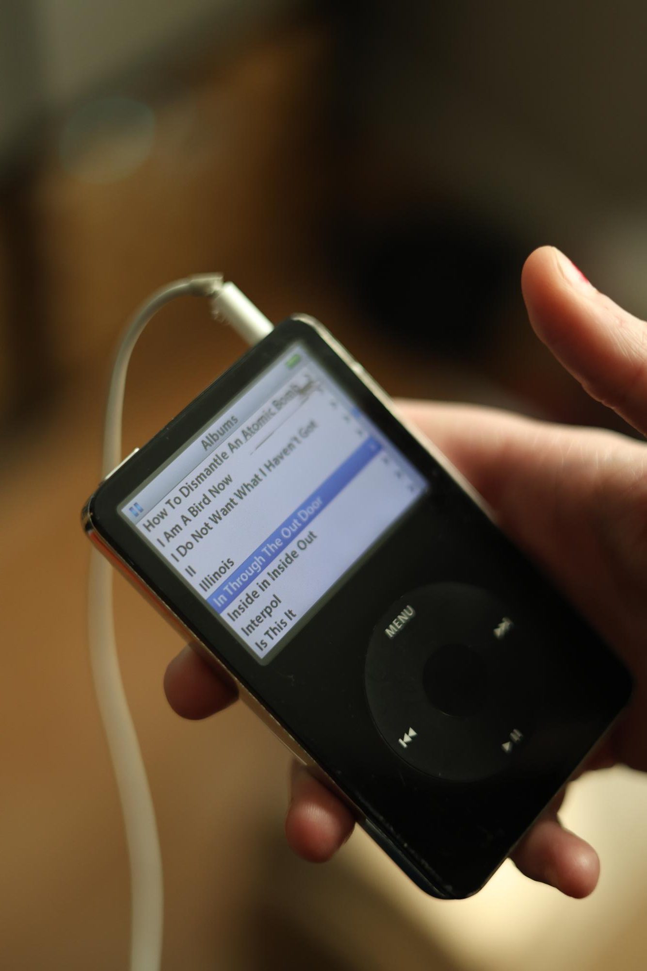 An iPod from 2004. 