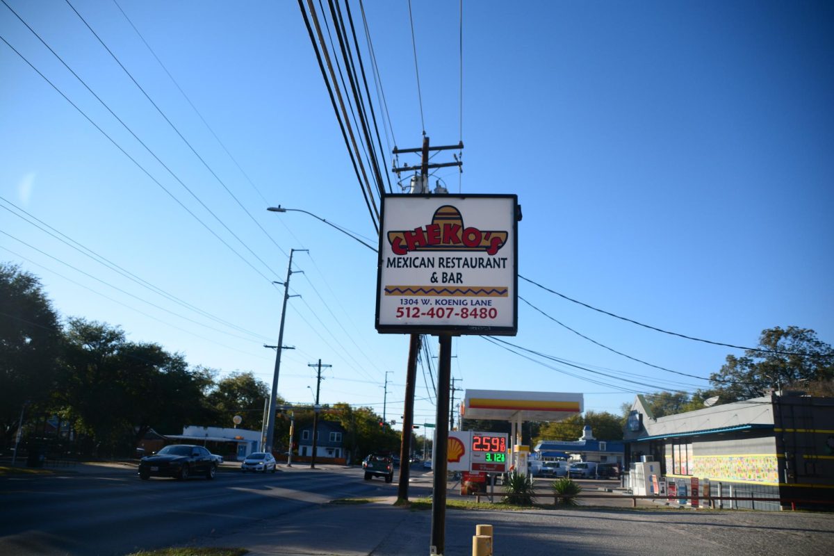 Cheko's is on Koenig across from McCallum, inviting students and teachers to eat lunch there.