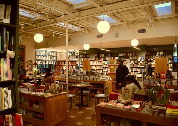 Books and bistros, all day long